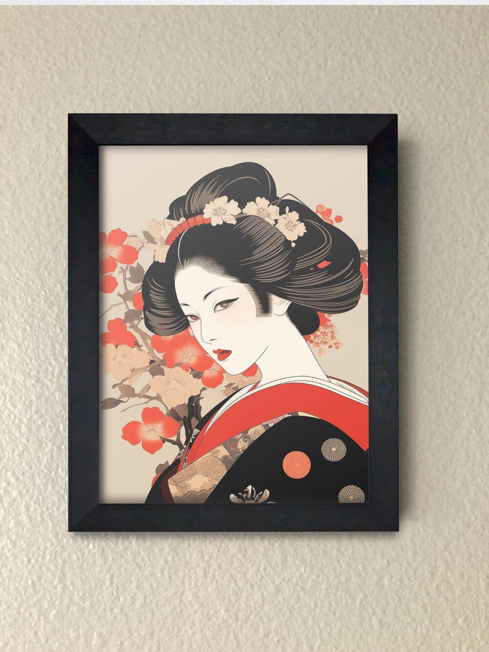 Geisha Framed Wall Art